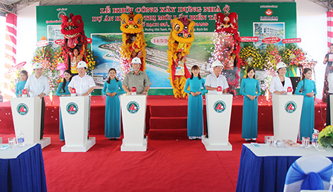 Khởi công Dự án khu đô thị mới lấn biển Tây Bắc TP. Rạch Giá 