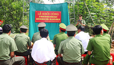 Lễ khởi công xây dựng nhà “Nghĩa tình đồng đội”