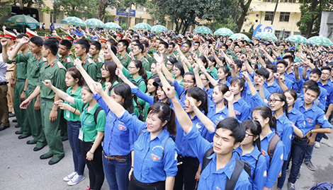 Sôi nổi Chiến dịch Thanh niên tình nguyện hè