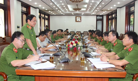 Tổng cục Cảnh sát làm việc với Công an Hải Phòng về  “xây dựng hệ thống quản lý dân cư”