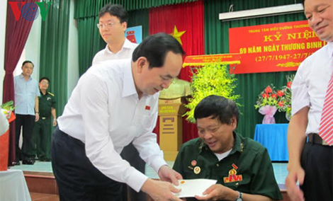 Thấm nhuần đạo lý “Uống nước nhớ nguồn”, thực hiện tốt công tác thương binh, liệt sĩ, người có công với cách mạng