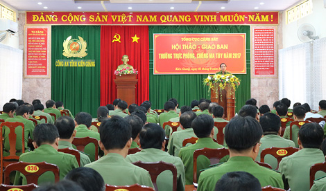 Hội thảo phòng, chống ma túy tại Kiên Giang