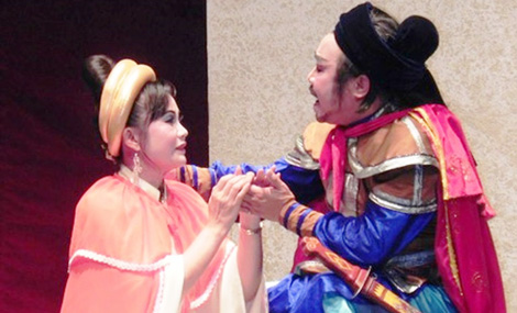 Cặp vợ chồng “xứng” đôi của dân ca kịch bài chòi miền Trung