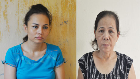 Những “bà trùm” vận chuyển ma túy bị bắt giữ