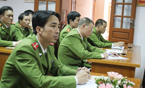 Nghị lực vươn lên của một chiến sỹ Công an đất Mường Vang