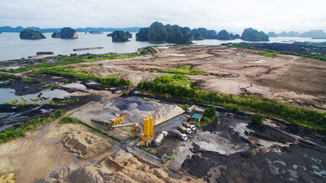 Tro xỉ nhiệt điện có nguy cơ uy hiếp vịnh Hạ Long và Bái Tử Long