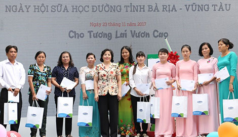 Vinamilk tổ chức ngày hội “Sữa học đường” tại Vũng Tàu 