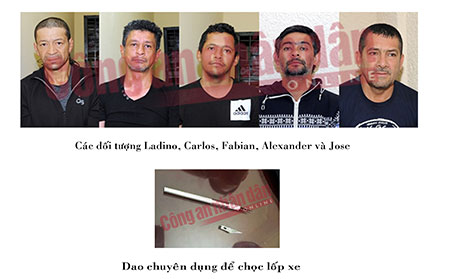 Nhóm đối tượng người nước ngoài trộm cắp tài sản “xuyên lục địa”