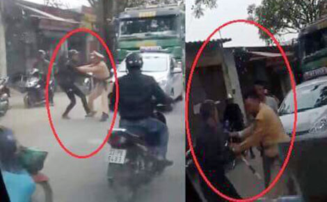 Xác minh xử lý đối tượng cản trở CSGT để xe vi phạm tháo chạy