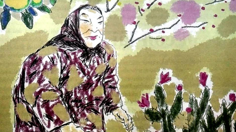 Trong khu vườn của cha mẹ