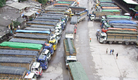 Sôi động xuất khẩu nông sản tại cửa khẩu Tân Thanh những ngày đầu xuân