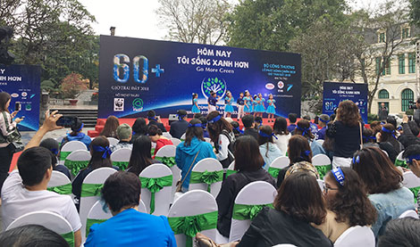 Phát động Giờ Trái đất lần thứ 10 tại Việt Nam