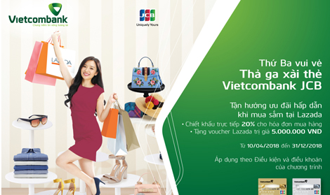 Ưu đãi hấp dẫn dành cho chủ thẻ Vietcombank JCB