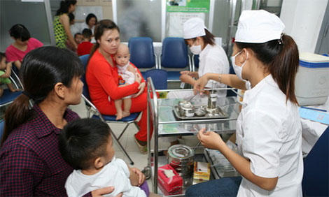 Bệnh sởi xảy ra nhiều ở trẻ em chưa đến tuổi tuổi tiêm phòng