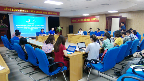 Họp báo Ngày hội Thầy thuốc trẻ làm theo lời Bác