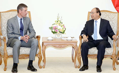 Thủ tướng Nguyễn Xuân Phúc tiếp Đại sứ Anh