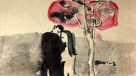 Cây gạo cuối sân trường