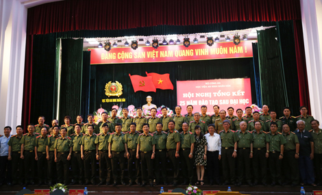 Học viện ANND tổng kết 25 năm đào tạo hệ sau đại học