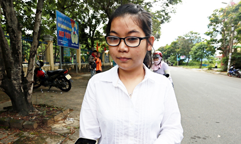 Nữ sinh khiếm thị với ước mơ vào Đại học Sư phạm