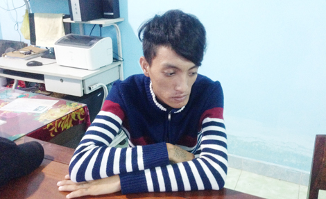 Đối tượng ném đá, vu cáo công an ở Phan Rí Cửa đã ra đầu thú