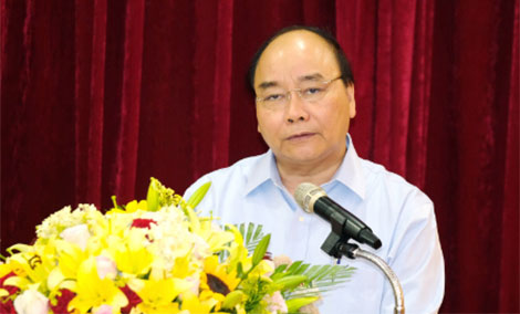 Thủ tướng thị sát hoạt động, làm việc với Formosa Hà Tĩnh