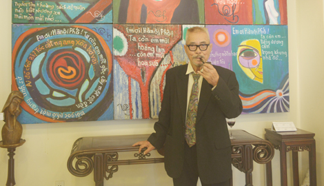 Nhà thơ Phan Vũ: Lãng du giữa hai miền Thi –Họa