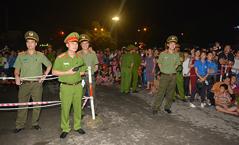 An ninh cho Liên hoan trình diễn di sản văn hoá phi vật thể quốc gia
