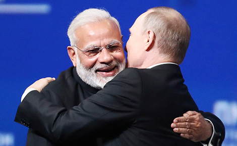 Chuyến thăm củng cố quan hệ Nga-Ấn của Tổng thống Putin