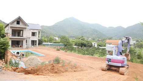 Xử lý nghiêm các công trình vi phạm ở rừng đặc dụng Sóc Sơn