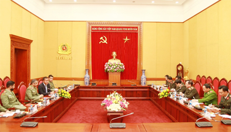 Nâng cao hiệu quả hợp tác giữa Bộ Công an Việt Nam và Lực  lượng Vệ binh Quốc gia Kuwait