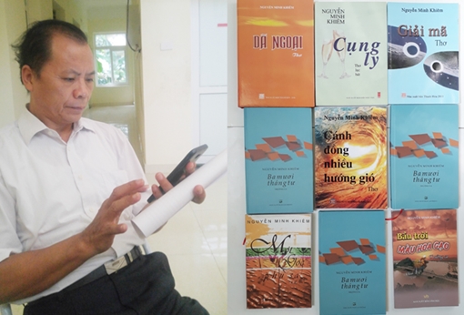 Nhà thơ Nguyễn Minh Khiêm: Mắc nợ 40 năm giờ mới trả