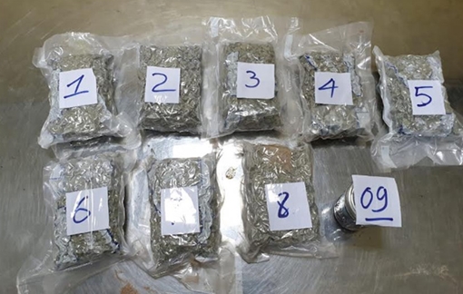Phát hiện 2,3kg ma túy dạng cây lá và bột dẻo trong hàng hóa cá nhân về Việt Nam