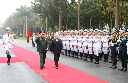 Tập trung xây dựng Quân đội vững mạnh, tuyệt đối trung thành