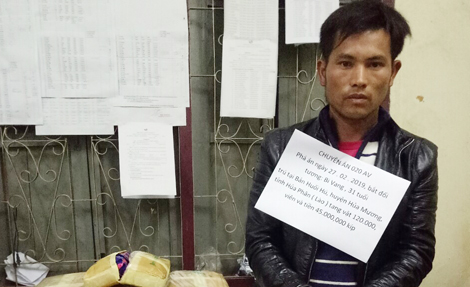 Tiếp tục triệt phá đường dây vận chuyển ma túy lớn từ Lào vào Việt Nam 