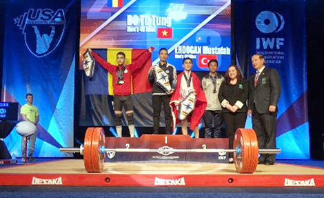 Bộ môn cử tạ: “Hái vàng” giải trẻ