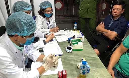 Hải Phòng kiểm tra 152 lái xe container, phát hiện 1 tài xế dương tính ma tuý