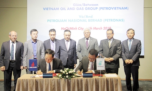Petrovietnam và Petronas ký Thỏa thuận khung mua bán khí