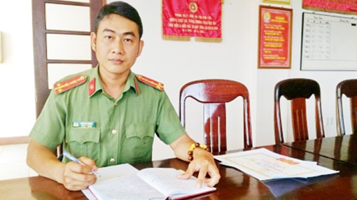 Đại úy Trần Bá Nghĩa, người say mê sáng tạo khoa học