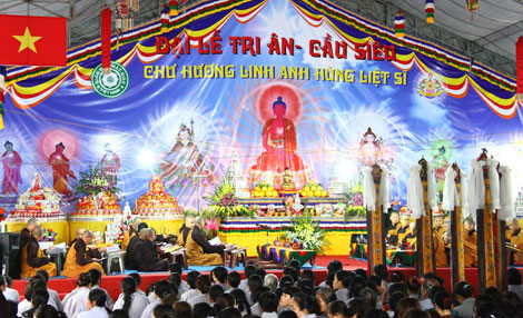 Đại lễ cầu siêu Anh hùng Liệt sĩ, đồng bào tử nạn, cầu quốc thái dân an