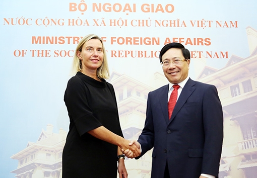 EU chia sẻ quan ngại của Việt Nam về căng thẳng gần đây ở Biển Đông