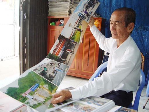 Ông lão đi chợ từ... Bắc đến Nam