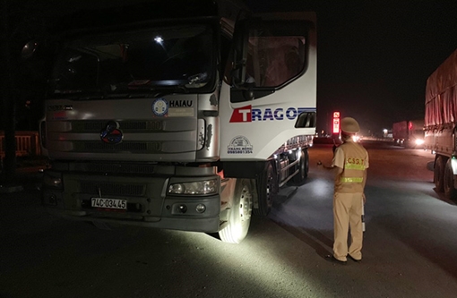 Không có chuyện CSGT Quảng Xương (Thanh Hoá) chèn ép, gây khó doanh nghiệp 