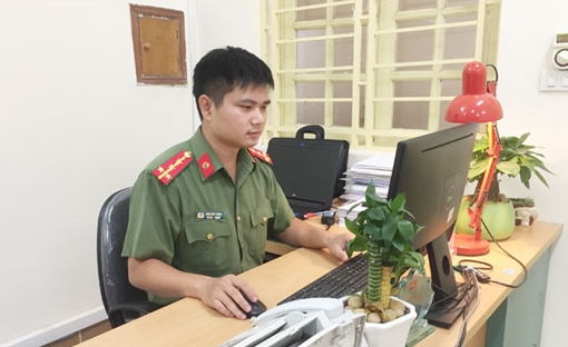 Bảng thành tích dày dặn của một sĩ quan an ninh