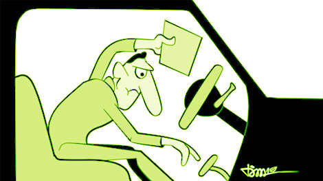 Vị tài xế cẩn trọng