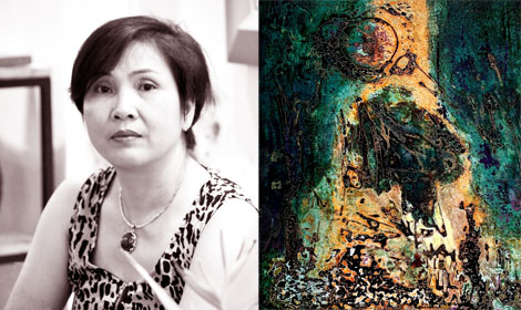 Nữ họa sĩ Nguyễn Hiền: Gửi thật thà vào những bức tranh