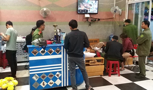 Gần 30 thanh niên sử dụng chất ma túy tại quán karaoke