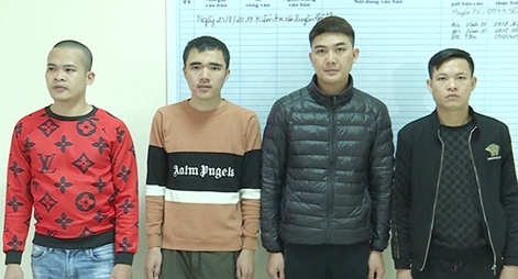Bắt 4 đối tượng truy nã về tội cho vay lãi nặng 
