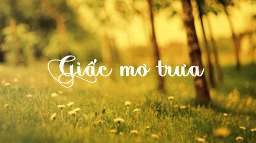 Một giấc mơ trưa