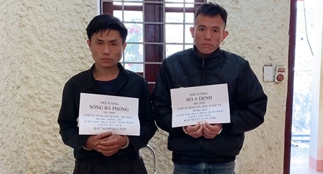 2 đối tượng mua 4.000 viên MTTH tại biên giới vế bán kiếm lời