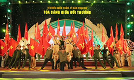 Khởi động liên hoan sân khấu về "Hình tượng người chiến sĩ Công an nhân dân"